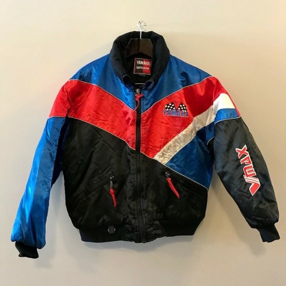 Yamaha Other - Yamaha Sportswear Active Jacket Red Blue Black L